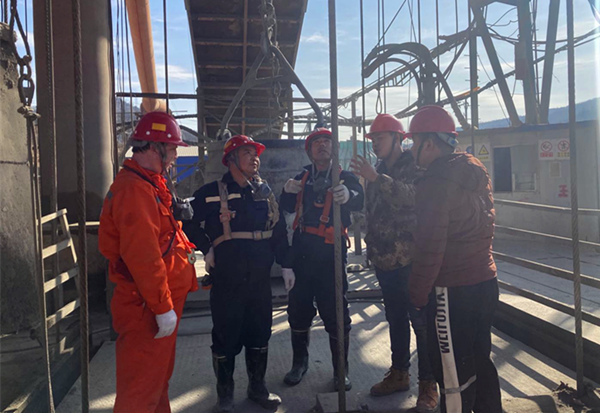 陜煤建設(shè)礦建三公司安全監(jiān)管說(shuō)干就干