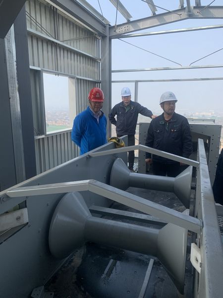 中央儲備糧新建項目領(lǐng)導(dǎo)小組組長、副總經(jīng)理王錄印蒞臨中儲糧項目部檢查指導(dǎo)工作