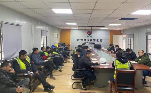 陜煤建設銅煤公司藍山水岸北區(qū)項目多措并舉保安全促進度