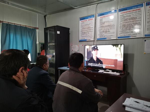 陜煤建設(shè)礦建二公司積極開展反恐維穩(wěn)宣傳工作