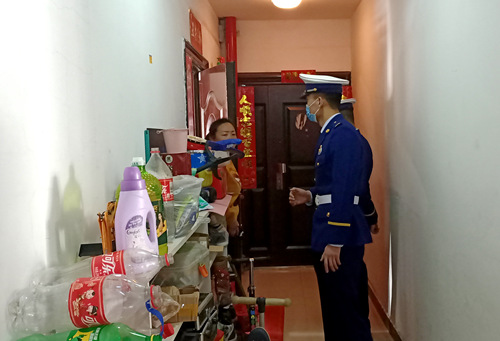 陜煤建設(shè)公司：莫讓雜物堵塞了生命通道