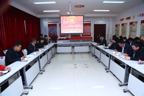 [學(xué)黨史]陜煤建設(shè)機(jī)電安裝公司與西卓礦開(kāi)展互學(xué)共建活動(dòng)