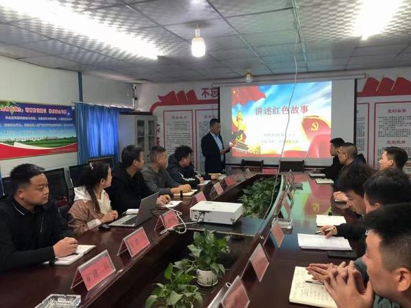 陜煤建設(shè)礦建二公司小保當(dāng)?shù)谌?xiàng)目部組織開(kāi)展“講述紅色故事”專(zhuān)題宣講活動(dòng)