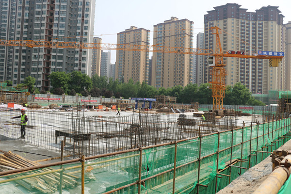 陜煤建設(shè)智慧泊車BOT項(xiàng)目釣臺廣場地下停車場建設(shè)取得階段性成效