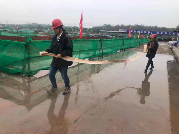 陜煤建設漢中分公司緊繃安全弦 開展防汛搶險實戰(zhàn)演練