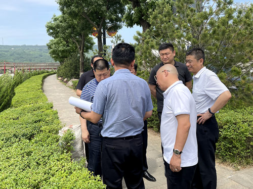 王寧一行赴藍田縣進行項目考察調研