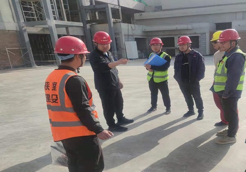 陜煤建設(shè)咸陽分公司第六項目部青年勞動顯擔當