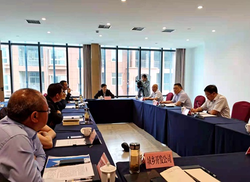 寧興剛一行考察石泉縣建設項目