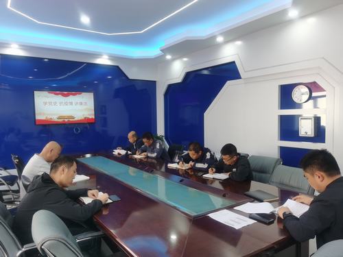 陜煤建設(shè)洗選煤運(yùn)營(yíng)公司紅柳林洗煤廠項(xiàng)目部：開(kāi)展“學(xué)黨史 抗疫情 講廉潔”主題黨日