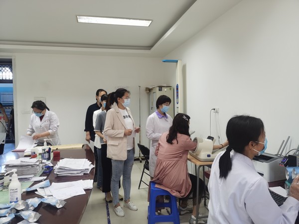 陜煤建設(shè)韓城分公司優(yōu)化員工體檢做實(shí)做細(xì)“我為群眾辦實(shí)事”活動(dòng)