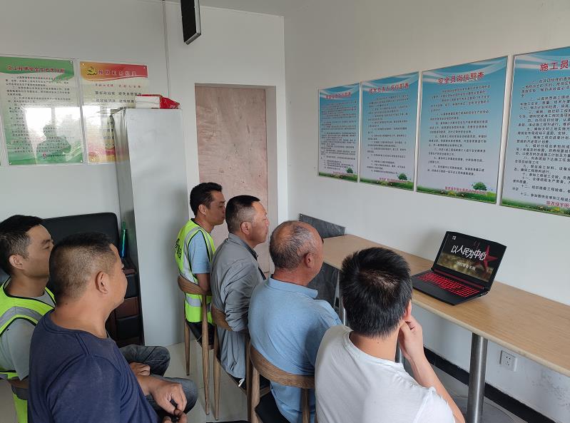 陜煤建設綠宇公司:第十一項目部提高學習黨史思想覺悟 筑牢信仰之基