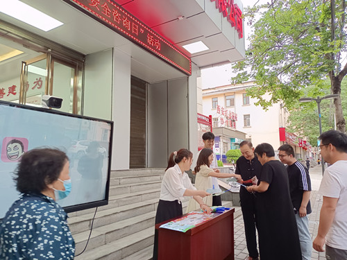 陜煤建設機電安裝公司安全生產(chǎn)宣傳咨詢在行動