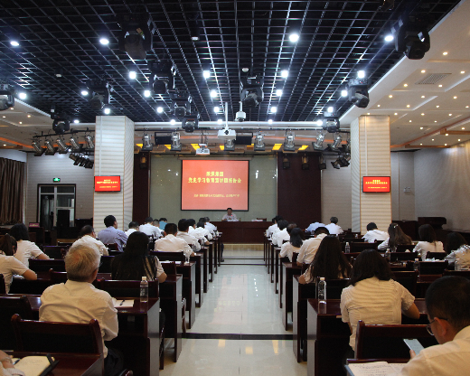 嚴廣勞到建設(shè)集團開展黨史學(xué)習(xí)教育宣講