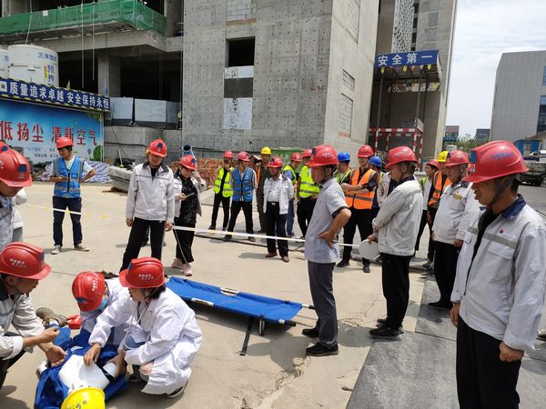 陜煤建設(shè)天工公司土建十五部應(yīng)急演練加深安全意識(shí)