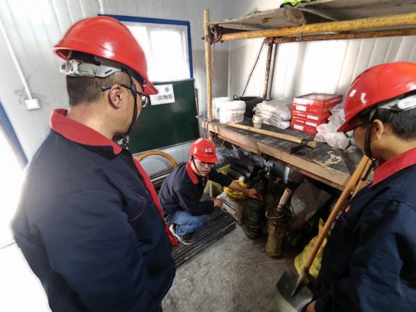 陜煤建設(shè)韓城分公司“火力全開”確保平安度汛