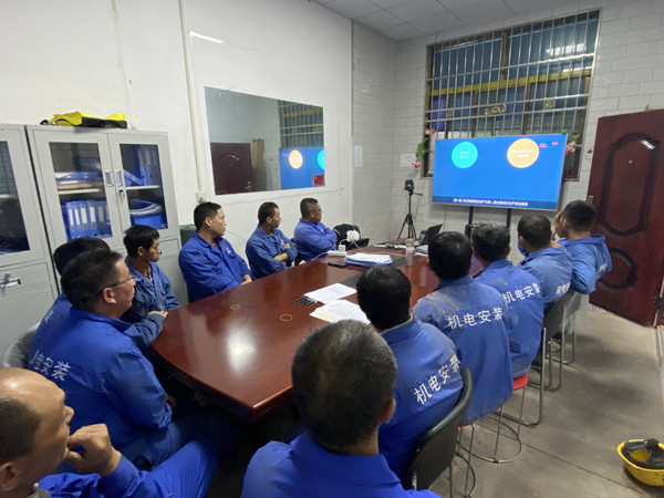 陜煤建設(shè)機電安裝公司全力以赴保安全，促生產(chǎn)