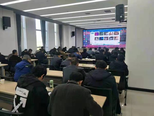 陜煤建設(shè)礦建二公司車村項目部借風(fēng)使船強固安全根基