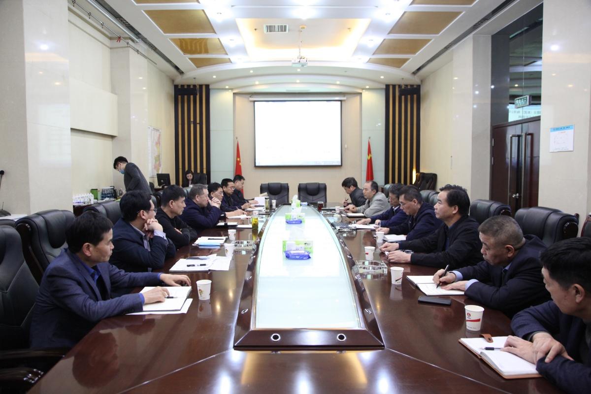 陜煤建設(shè)召開對標學(xué)習陜五建集團研討交流會