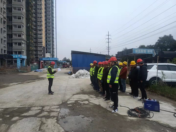 陜煤建設(shè)咸陽分公司第五項目部積極開展觸電應(yīng)急演練