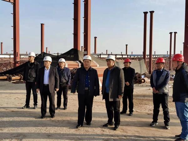 寧興剛、王寧一行深入陜煤建設(shè)澄合分公司南京金龍項目檢查指導(dǎo)工作