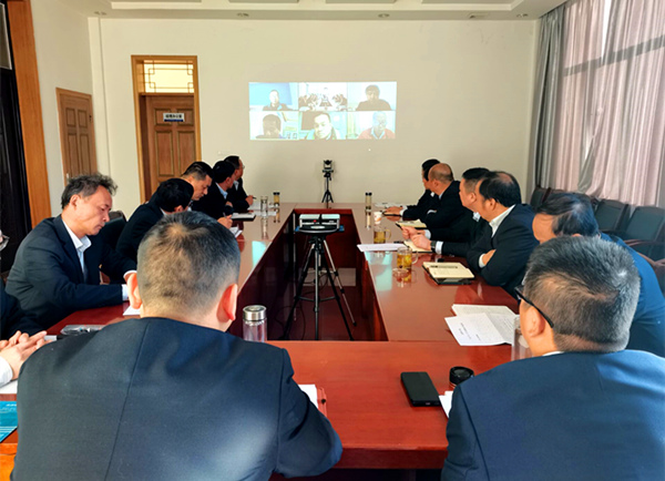 陜煤建設(shè)礦建三公司視頻會(huì)議系統(tǒng)正式啟用