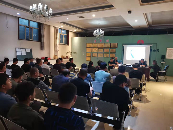 陜煤建設機電安裝公司檸條塔項目部全員抓安全促生產(chǎn)