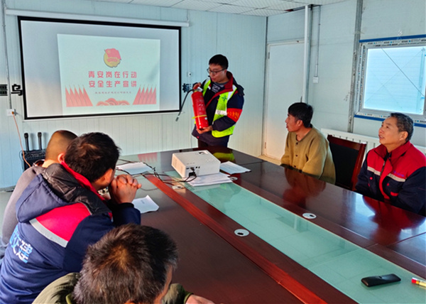 陜煤建設(shè)礦建三公司：決戰(zhàn)12月！“青”力“青”為保平安