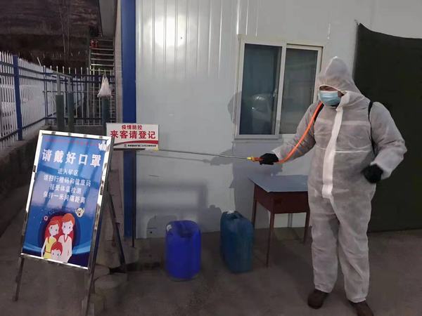 陜煤建設(shè)礦建二公司王峰項目部：疫情防控不松懈 生產(chǎn)生活不掉線