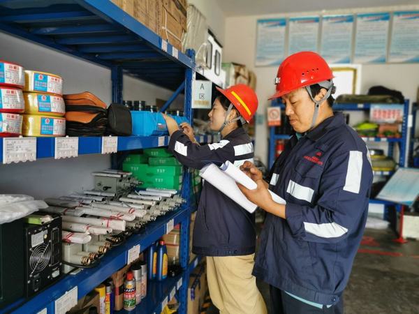 陜煤建設(shè)洗選煤運營公司澄合山陽運營項目部：物資儲備把緊關(guān)，安全生產(chǎn)有保障