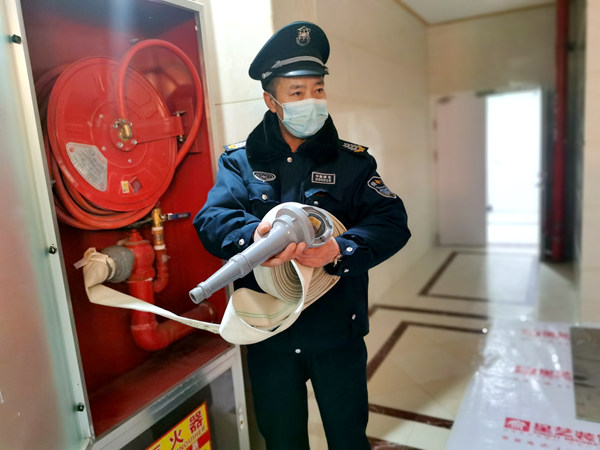 建設(shè)集團(tuán)大秦置業(yè)公司：筑牢安全防火墻，為小區(qū)保駕護(hù)航