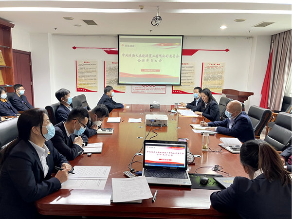 建設(shè)集團大秦置業(yè)公司召開黨員大會選舉黨代表