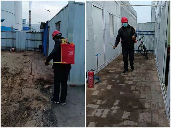 陜煤建設(shè)天工公司土建二部：疫情防控不松懈，安全生產(chǎn)不打烊