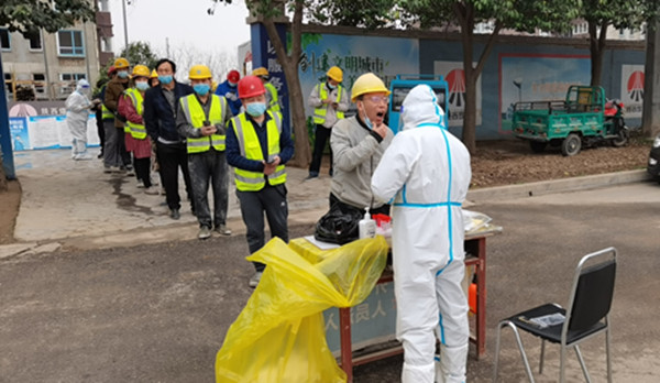 陜煤建設(shè)咸陽分公司第五項目部有序開展抗疫工作