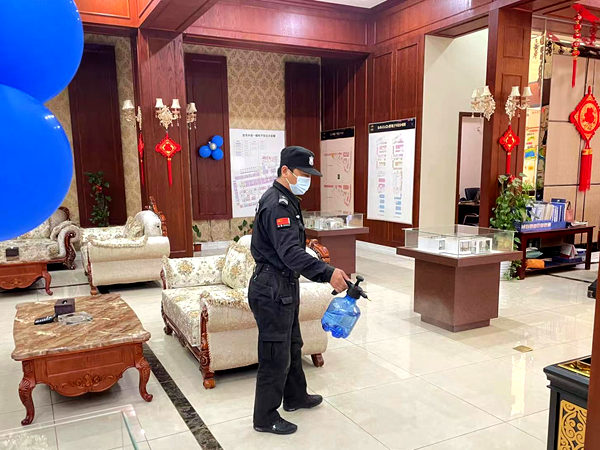 建設(shè)集團(tuán)大秦置業(yè)公司：嚴(yán)把防疫“第一線”，常態(tài)化管控不放松