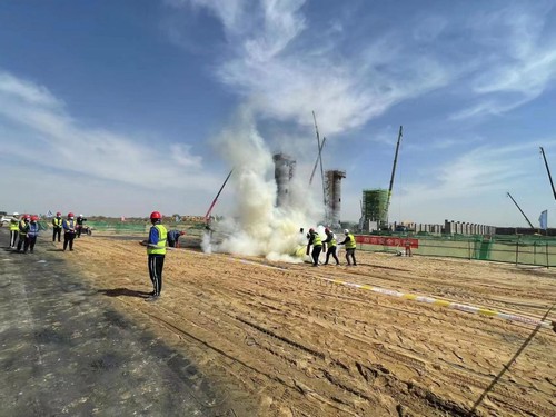 陜煤建設(shè)路橋分公司：擰緊假期“安全閥”，應(yīng)急演練促安全