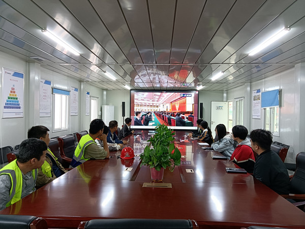 陜煤建設(shè)咸陽分公司青年團(tuán)員立足新時代，開啟新征程