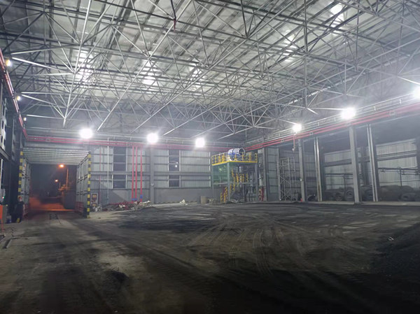 陜煤建設(shè)漢中分公司承建的中和料場焦炭地倉封閉項目順利通過驗收