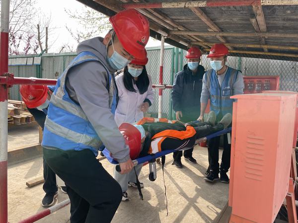 建設(shè)集團(tuán)韓城分公司：黃金五月天，給你滿滿的“安全感”