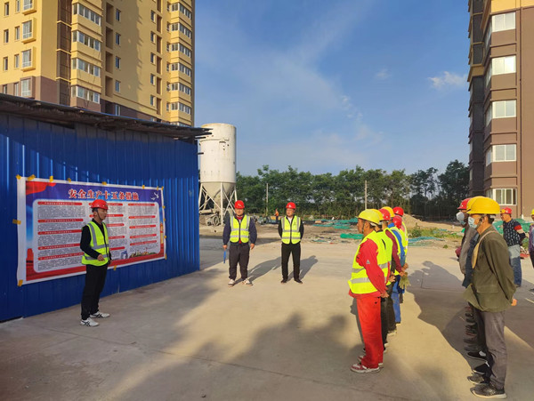 陜煤建設(shè)咸陽(yáng)分公司第五項(xiàng)目部多舉措開(kāi)展安全生產(chǎn)活動(dòng)