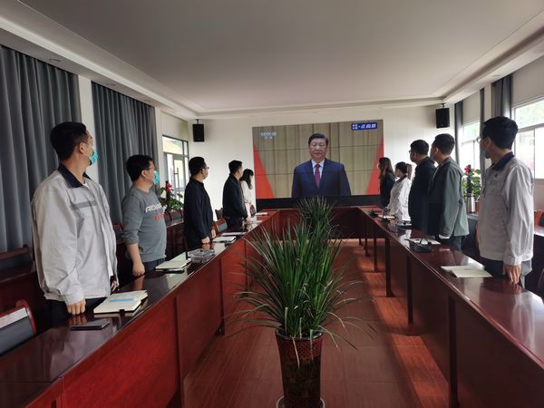 陜煤建設(shè)天工公司：慶祝青年團(tuán)成立100周年，看直播  銘初心