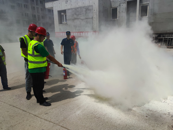 陜煤建設(shè)咸陽分公司第一項(xiàng)目部：筑牢消防理念，防患于未“燃”