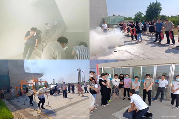 陜煤建設天工公司：多角度消防綜合培訓及演練 提高全員安全防御能力