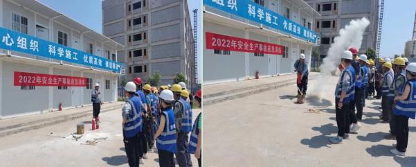 陜煤建設綠宇公司：牢記安全使命，防火救災演習