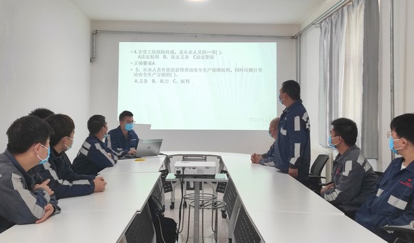 陜煤建設洗選煤運營公司第五項目部：抓管理、促學習、青年職工敢為人先