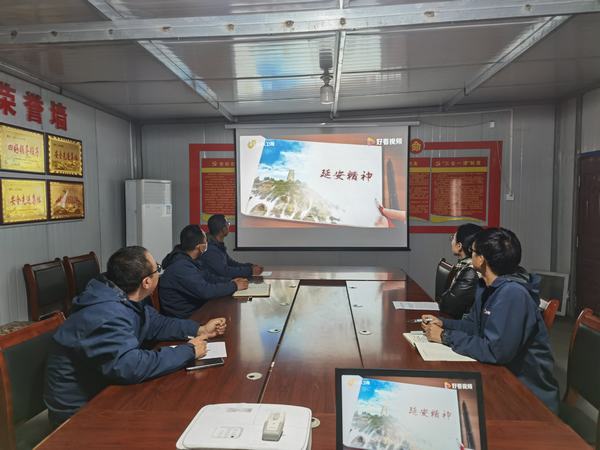 陜煤建設(shè)韓城分公司土建五項目部“提作風”沖刺年終“雙目標”