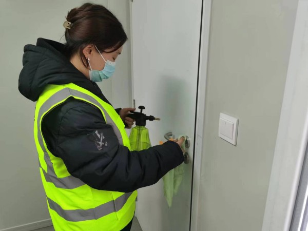 陜煤建設(shè)咸陽分公司第五項目部：筑牢疫情防控線，提升效率加快干