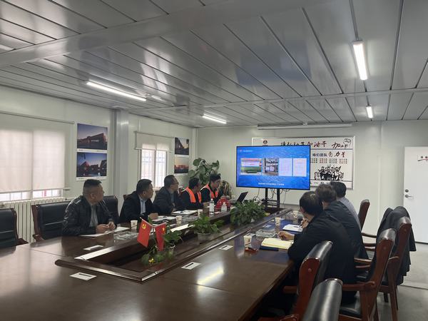 力量發(fā)展集團(tuán)寧夏力量礦業(yè)有限公司蒞臨陜煤建設(shè)銅煤公司開展對(duì)標(biāo)交流