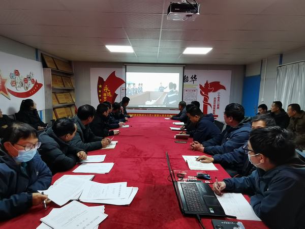 陜煤建設韓城分公司土建九項目部激活項目管理的“一池春水”