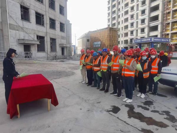 陜煤建設(shè)西北分公司：普法講座進(jìn)工地，反詐宣傳暖人心