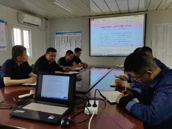 陜煤建設(shè)漢中分公司“零三違、防事故、除隱患、保安全” 主題活動(dòng)如火如荼進(jìn)行中